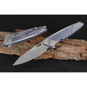 M390 Blade Steel Titanium Handle Folding Pocket Self-Defense Camping Hunting Survival Outdoor Knives UD405192
